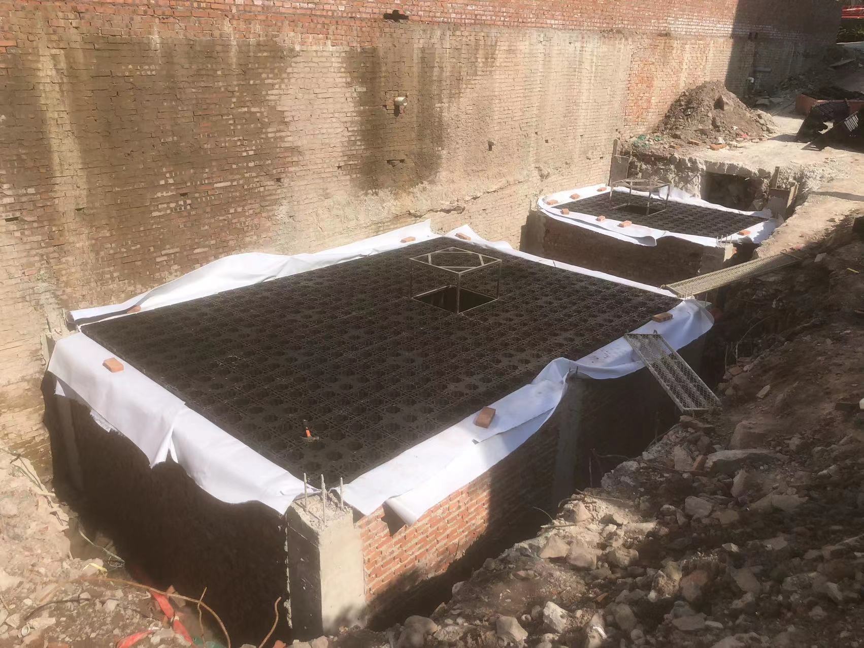 达州市火车站片区棚改项目施工图片