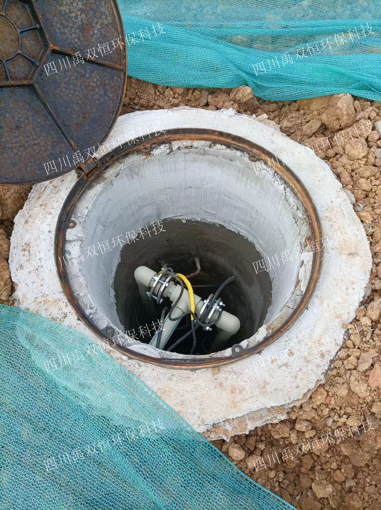 核能新城PP模块雨水收集项目施工图片