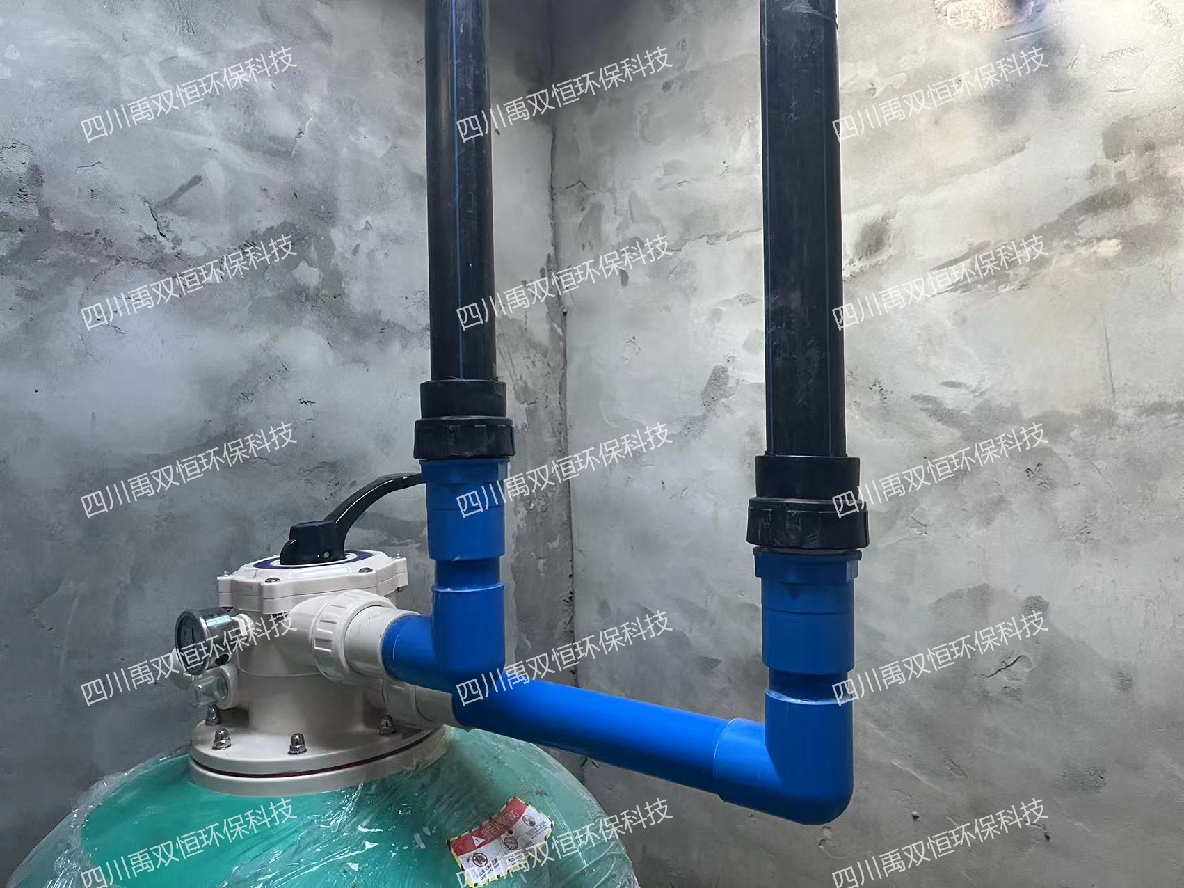 遂宁雨水收集项目机电设备安装圆满落幕，绿色科技带领城市可持续发展新篇章