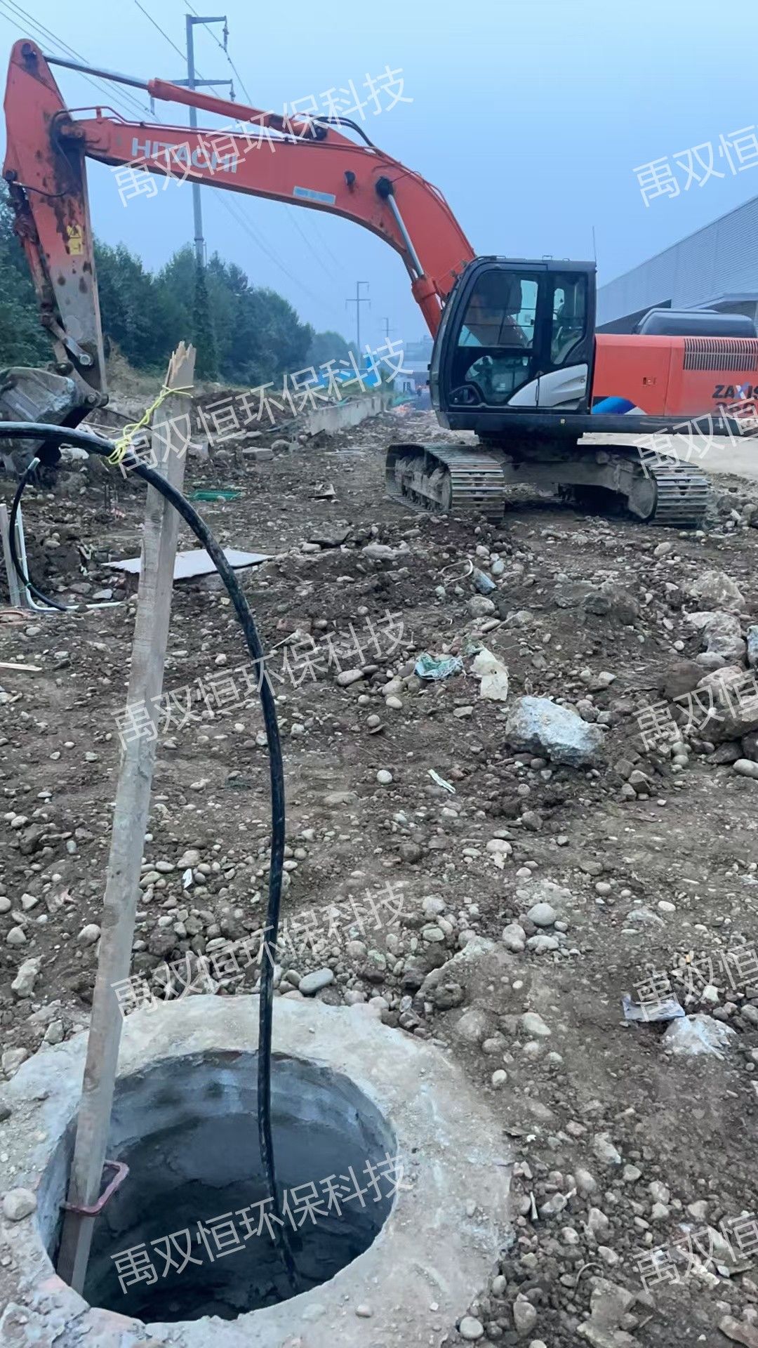 崇州左岸风情机电设备安装完成