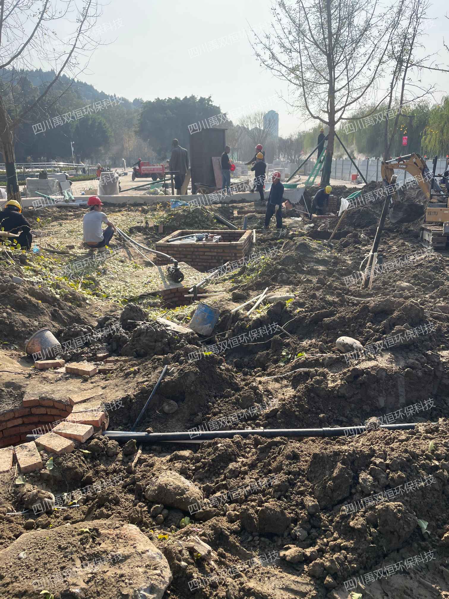 科学家公园雨水收集项目机电设备安装圆满完成