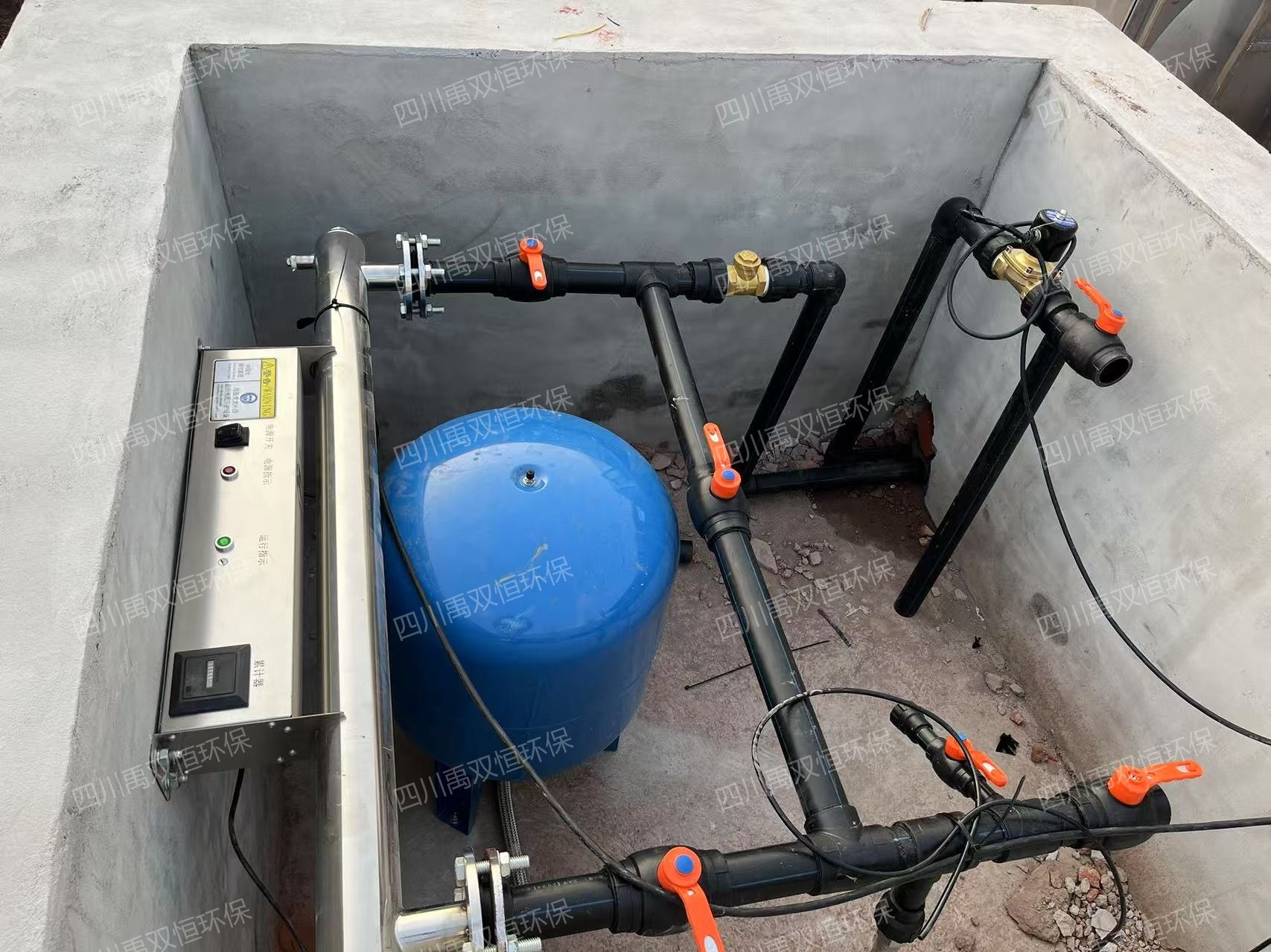 内江白乌鱼养殖基地机电设备安装圆满收官 雨水资源化系统助力生态养殖新标杆