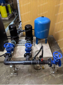 四川禹双恒环保科技有限公司万锦尚府设备安装完成，践行雨水收集系统厂家责任担当——专注雨收集，助力绿色建筑生态实践